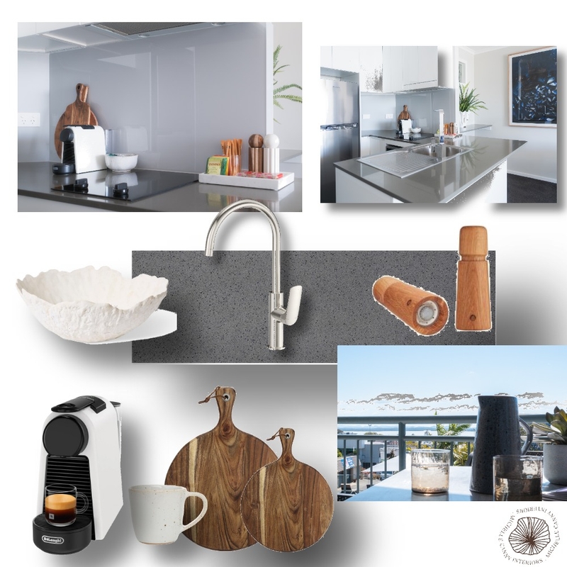 Kitchen - Nelson Bay Escape - Boutique Accommodation Interior Design Mood Board by Michelle Canny Interiors