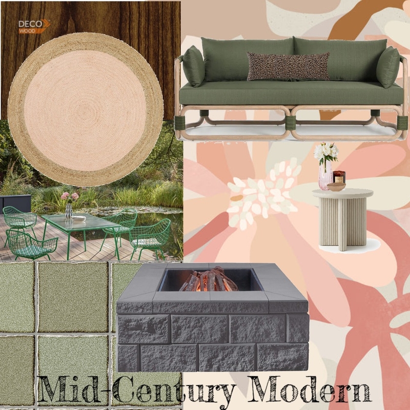 Mid- Century Modern Interior Design Mood Board by AnjaliKuchKuchHotaHai Mid- Century Modern Interior Design Mood Board by AnjaliKuchKuchHotaHai