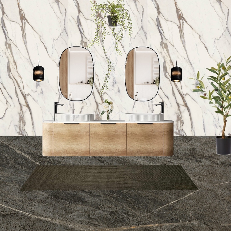 Organic Modern Bathroom Interior Design Mood Board by Home Delight Organic Modern Bathroom Interior Design Mood Board by Home Delight