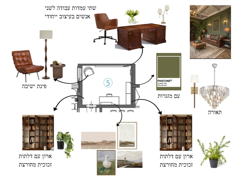 مكتب فيكتوري Interior Design Mood Board by shaimaabiadsey مكتب فيكتوري Interior Design Mood Board by shaimaabiadsey