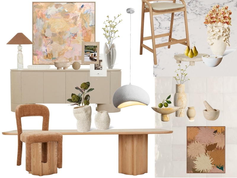 Kitchen/Dining Interior Design Mood Board by Tulua Interior Styling