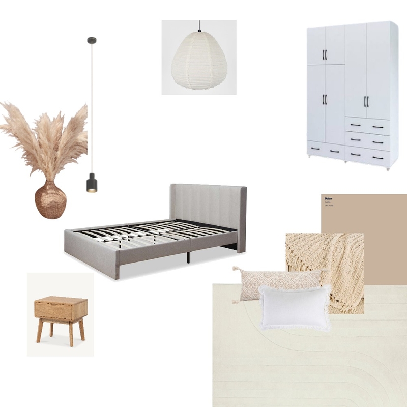 חדר שינה הורים Interior Design Mood Board by Roni Kellerman חדר שינה הורים Interior Design Mood Board by Roni Kellerman