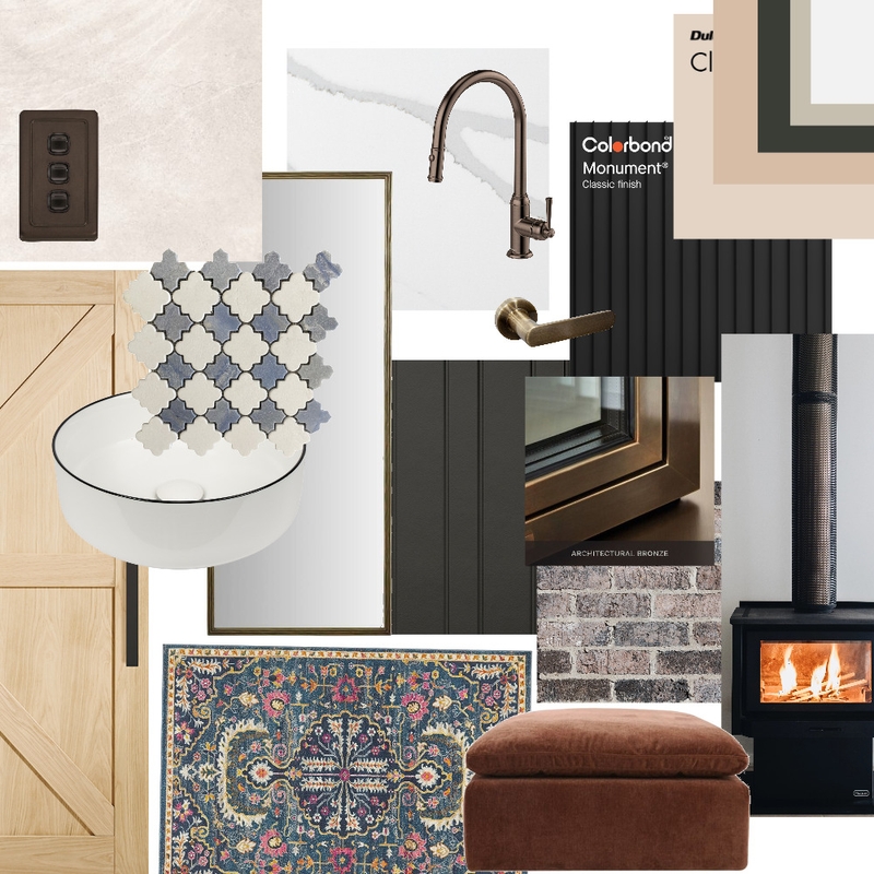 Rural Weekender Interior Design Mood Board by JJHarris Rural Weekender Interior Design Mood Board by JJHarris