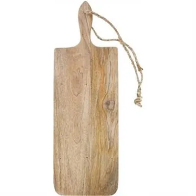 Blayney Mango Wood Long Serving Board with Handle, Medium