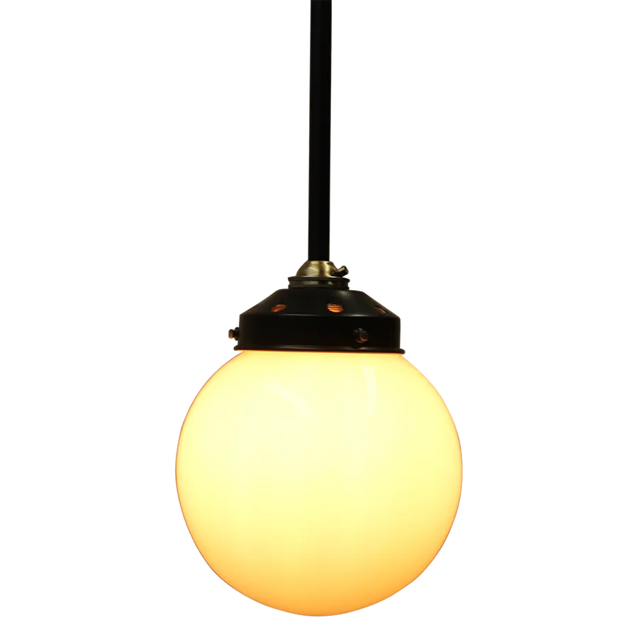 Glass Ball Pole Pendant