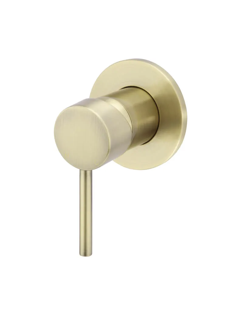 Meir | Round Tiger Bronze Wall Mixer