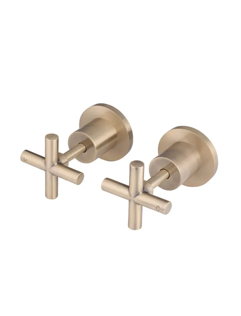 Meir | Round Jumper Valve Wall Top Assembly Taps