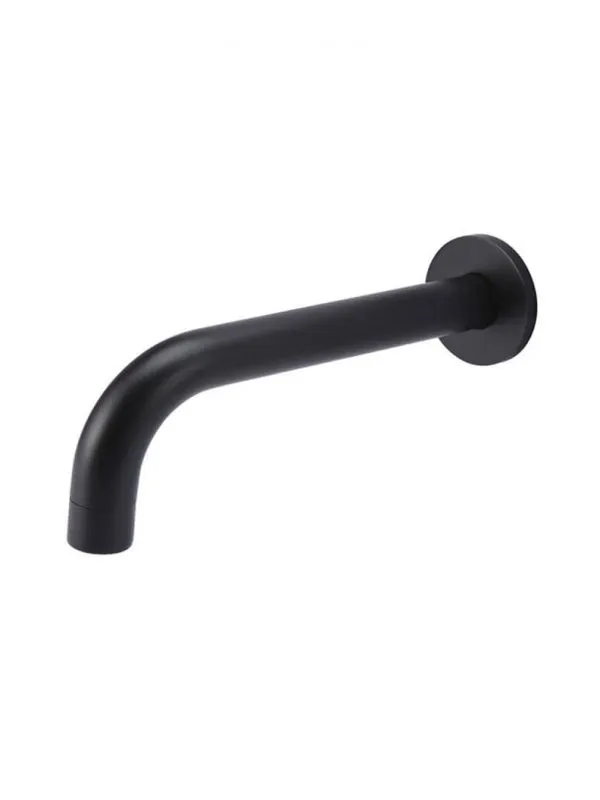 Meir | MATTE BLACK ROUND CURVED SPOUT