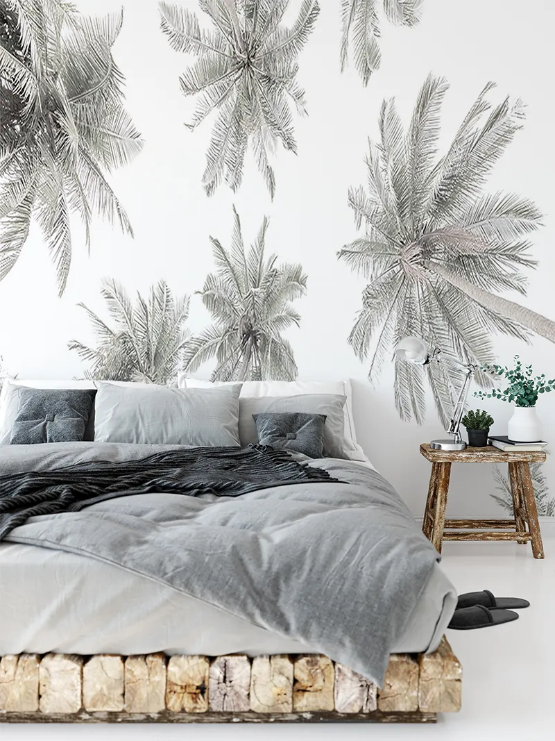 Palm Tree Mural Removable Wallpaper