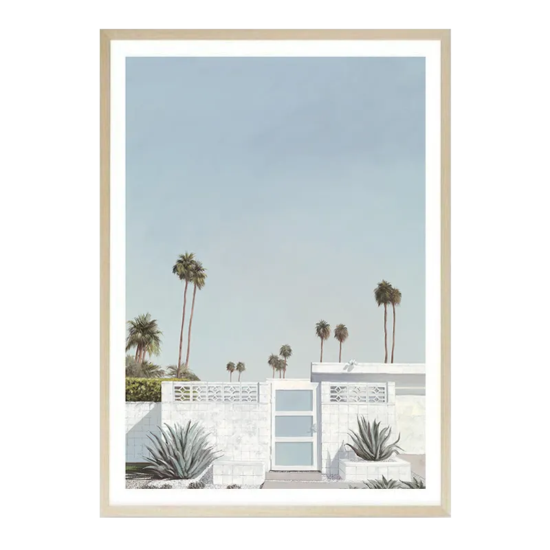 Palm Springs Doorway 3 Art Print