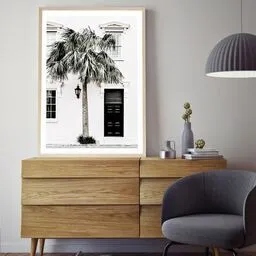 Palm House II Photo Art Print