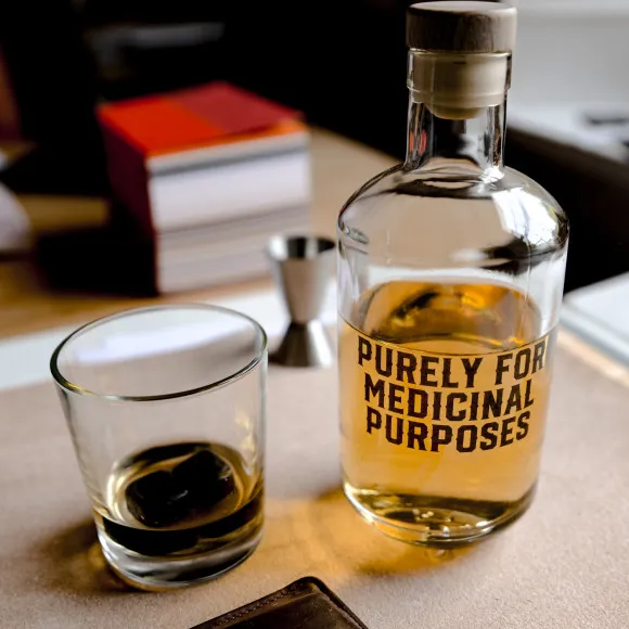 Purely For Medicinal Purposes Decanter