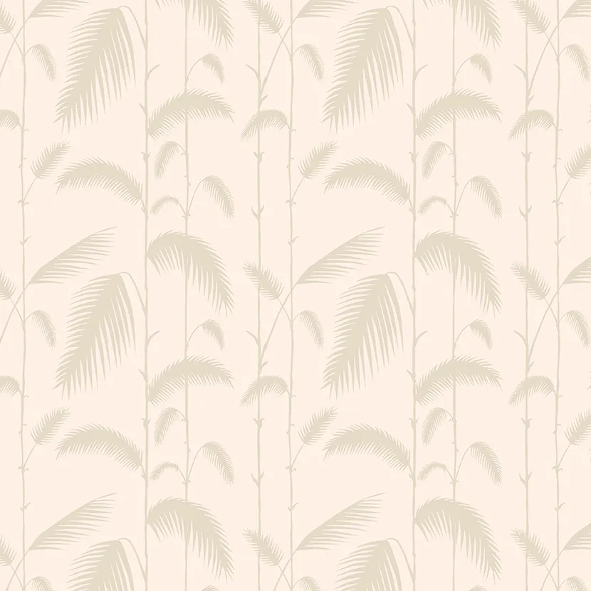 Palm Reeds - Wheat & Blush removable wallpaper