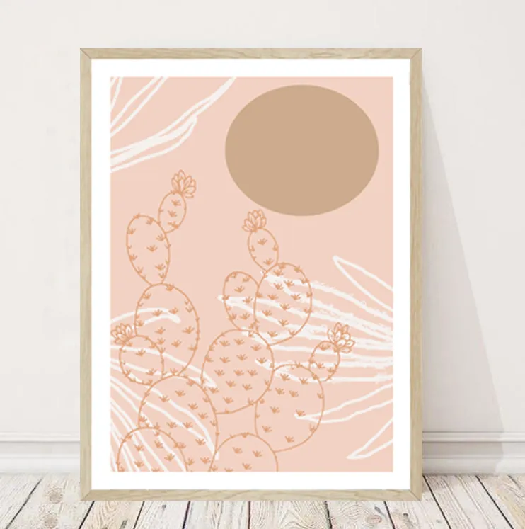APRICOT CACTI BY SEASCAPE LIVING