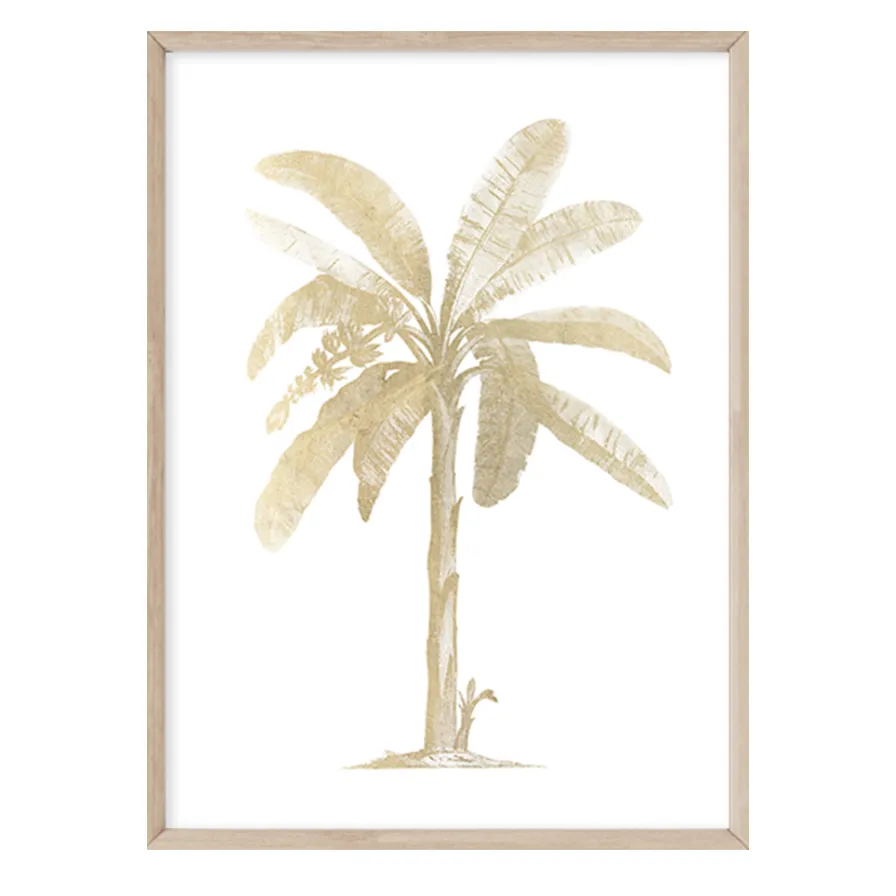 Gold Tropical Palm