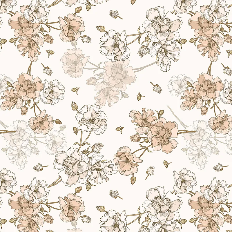 Boho Blooms Removable Wallpaper