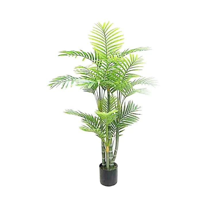 Potted Real Touch Artificial Palm Tree, 125cm