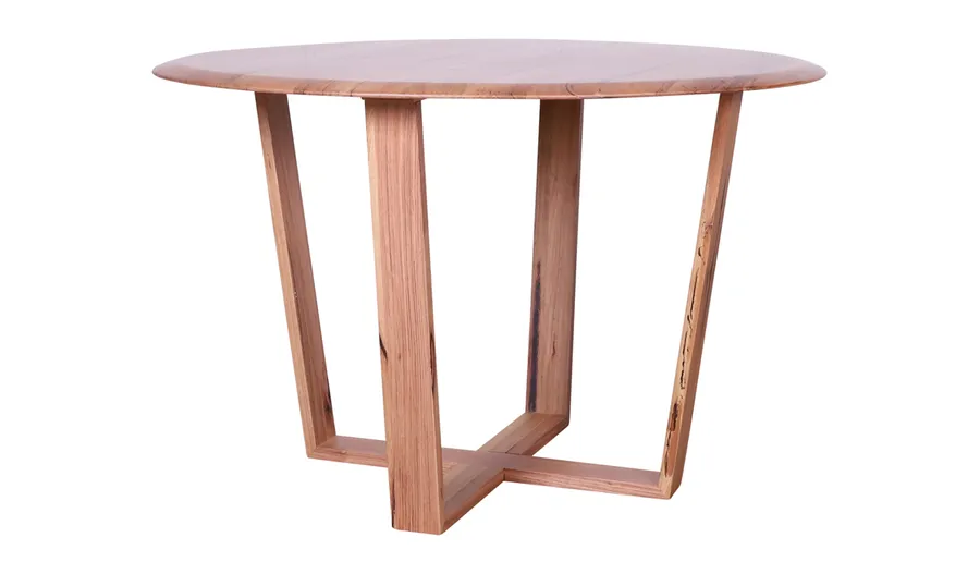 Baxter Round Dining Table 120cm in Australian Blackbutt