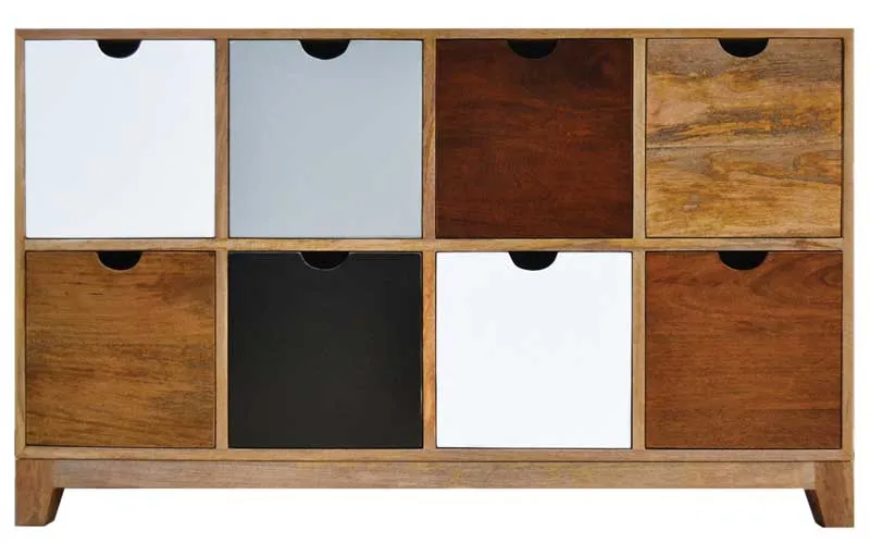 Porto Big Drawer Buffet 146cm in Multi