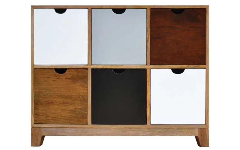 Porto Big Drawer Buffet 110cm in Multi