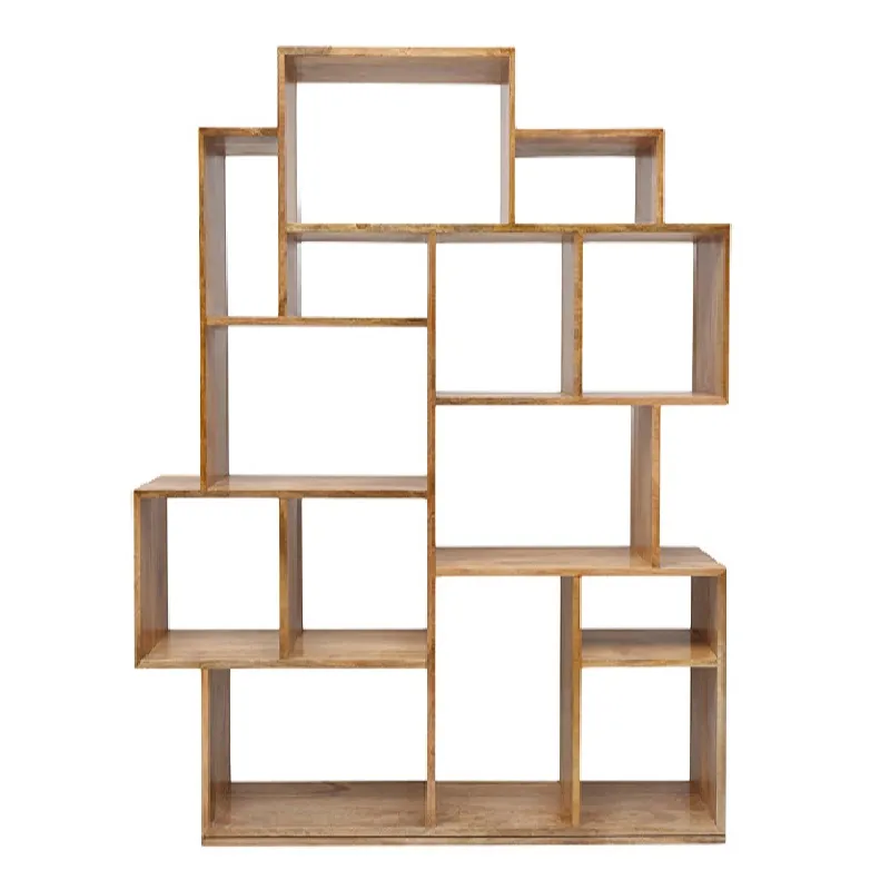 Porto Bookcase 150cm in Clear