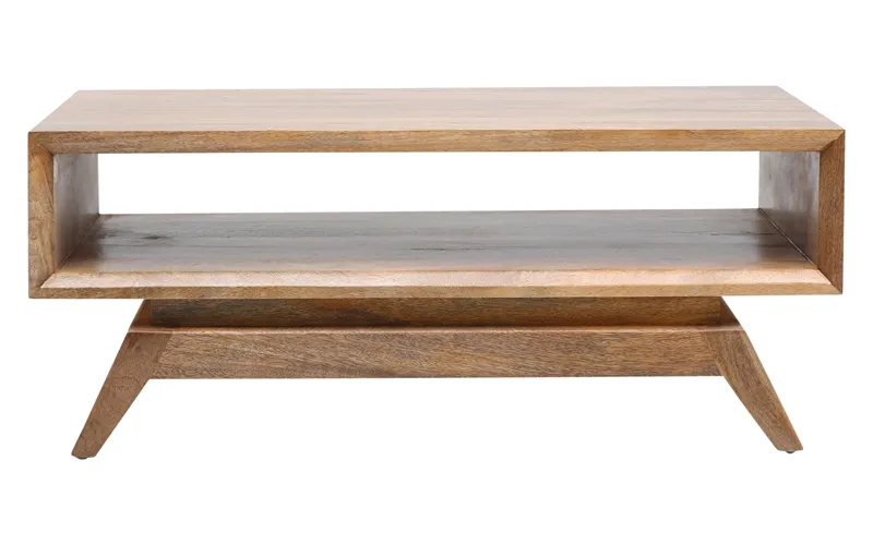 Sari Small Coffee Table 100cm in Mangowood Clear