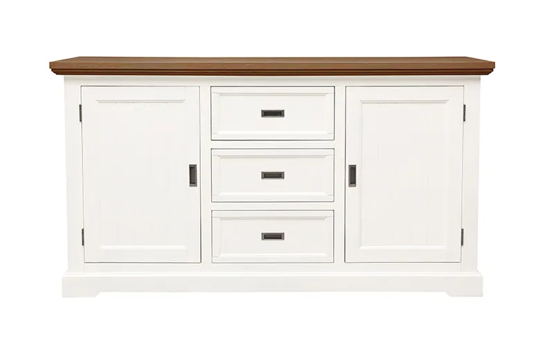 Hamptons Buffet 166cm in Acacia Two Tone