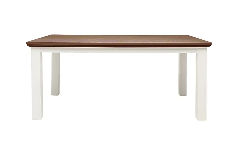 Hamptons Dining Table 220cm in Acacia Two Tone