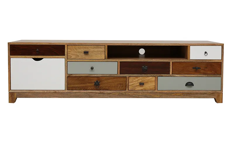 Porto Entertainment Unit 200cm in Multi