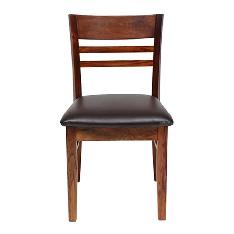 Lawson A Dining Chair in Choc PU / Tasmanian Blackwood