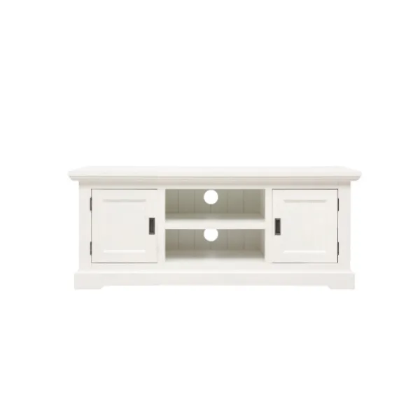 Hamptons Entertainment Unit 160cm in Acacia White