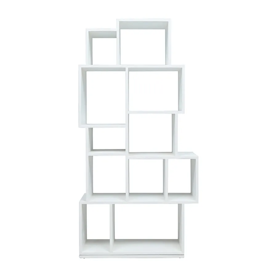 Porto Small Bookcase 81cm in Mike White