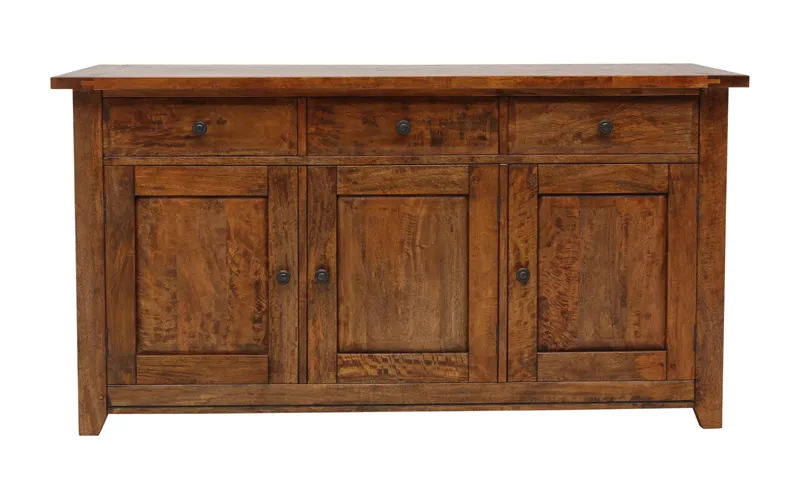 Mango Creek 3 Door Buffet 160cm in Rustic Chocolate