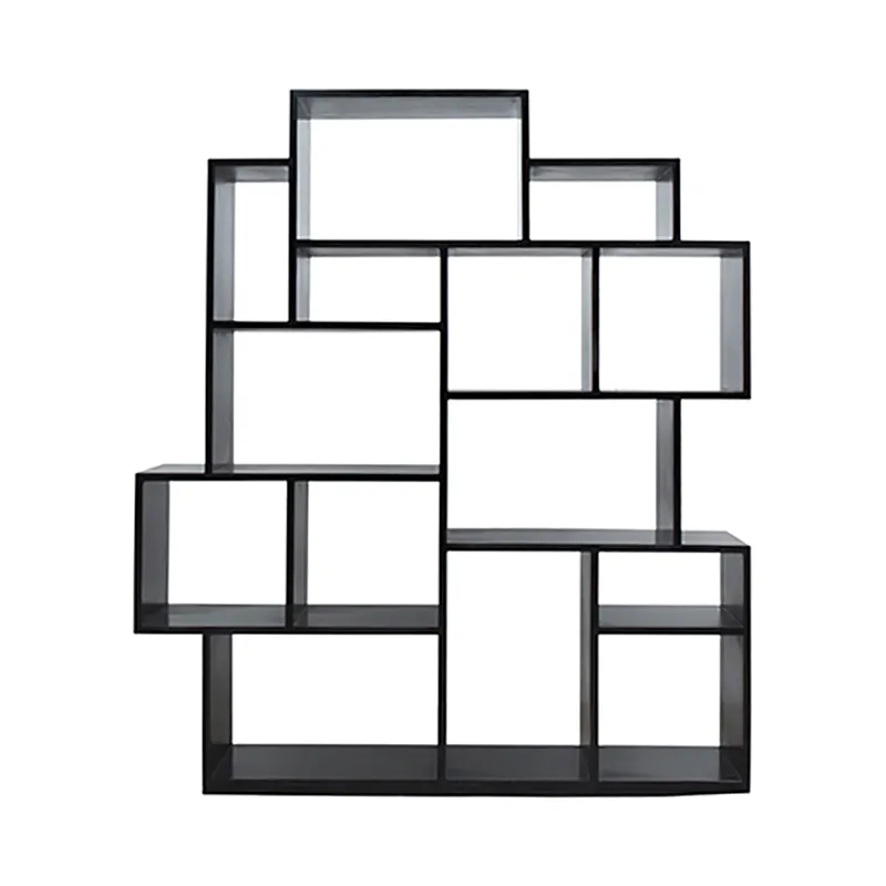 Porto Bookcase 150cm in Black