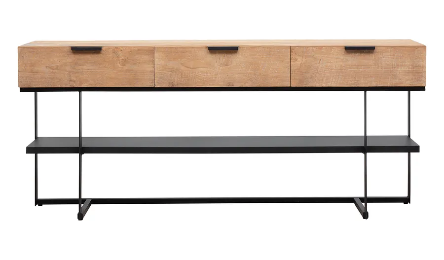 Dixon Console 180cm in Reclaimed Teak