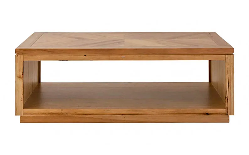 Milton Coffee Table 130cm in Australian Hardwood