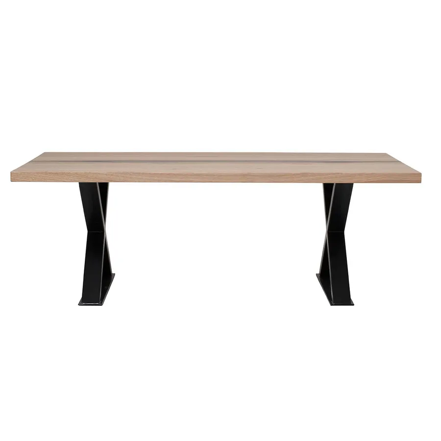 Rawson Coffee Table 130cm  in Messmate with Resin