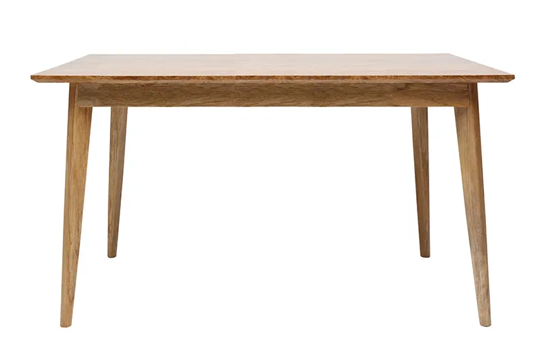 Porto Square Dining Table 150cm in Clear