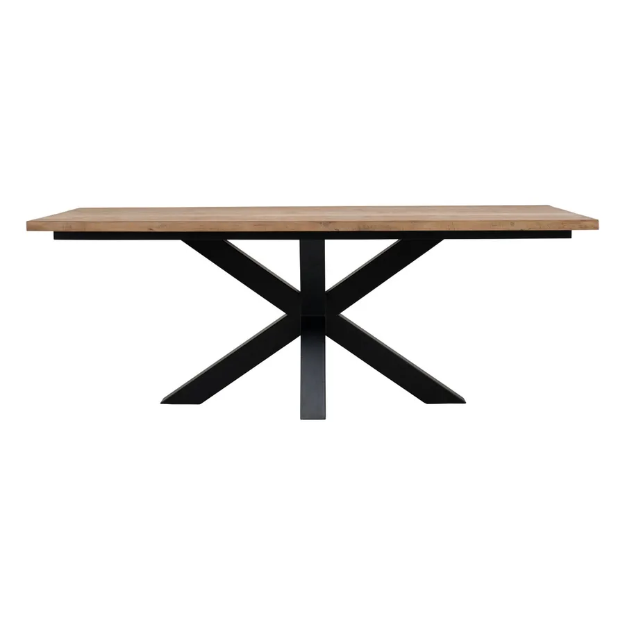 Nebula Dining Table 210cm in Reclaimed Teak