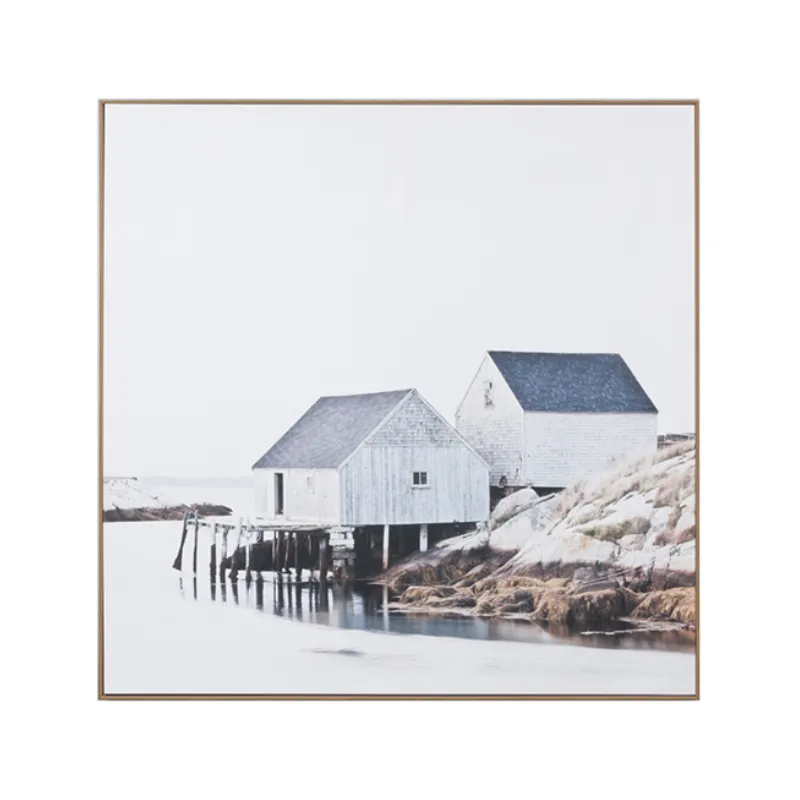 Wintertide Box Framed Canvas in 120 x 120cm