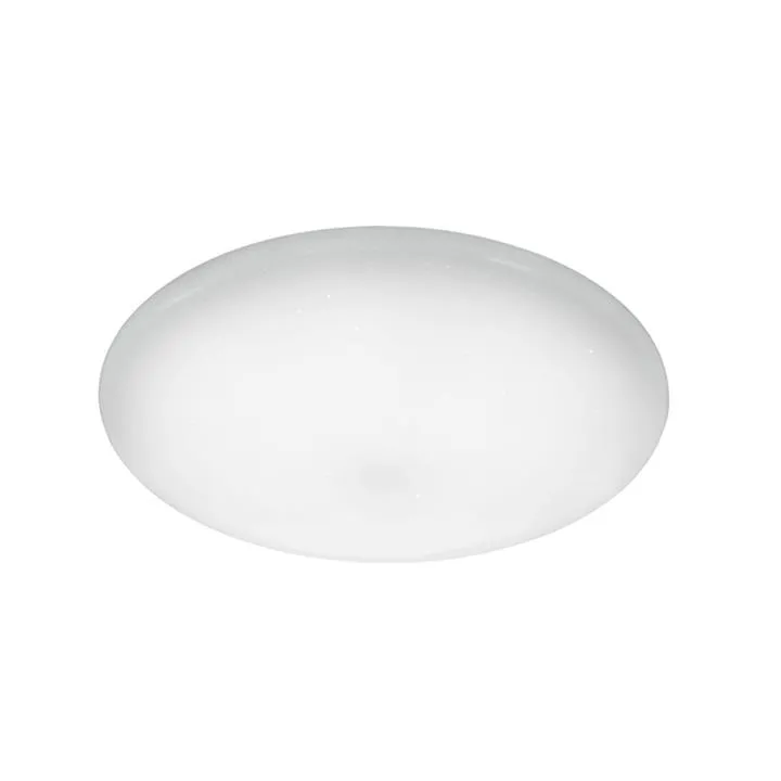 Bliss Glass Colour Changing LED Oyster Light, Round, Medium