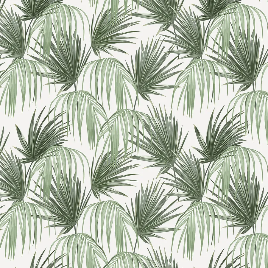 Tropical Fronds Removable Wallpaper