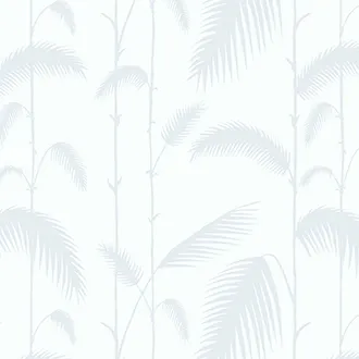 Palm Reeds - Soft Blue Wallpaper