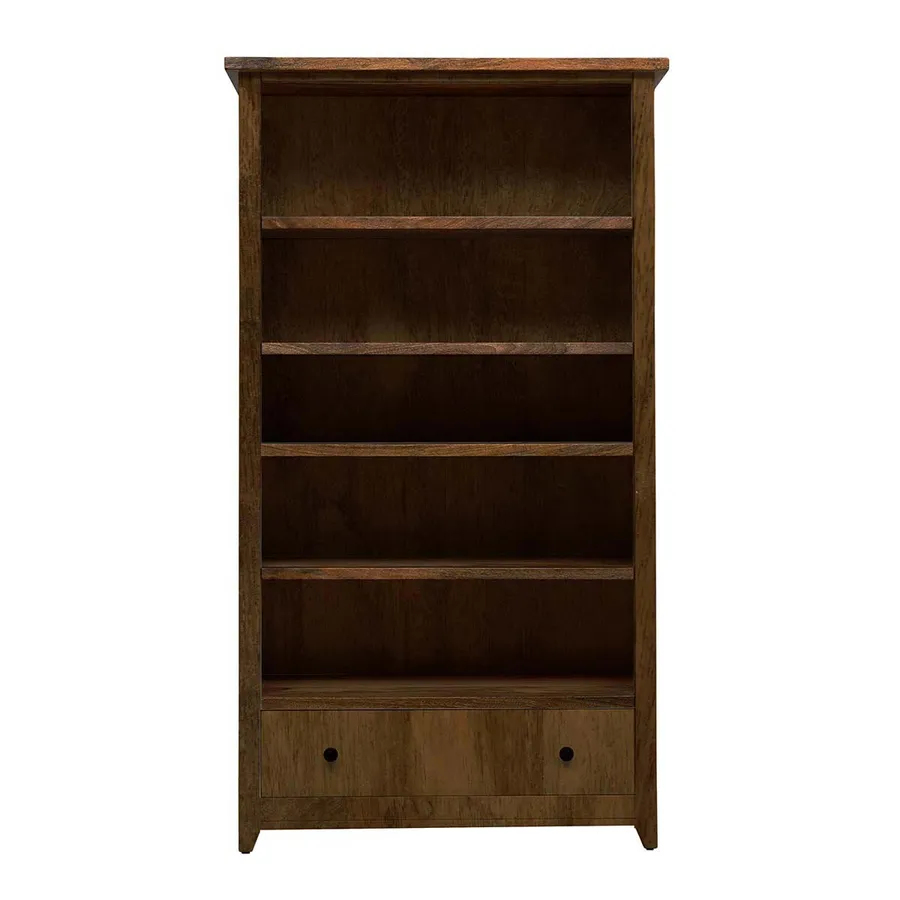Mango Creek Shelf Unit in Rustic Chocolate