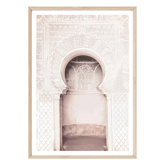 Blush Moroccan Arch