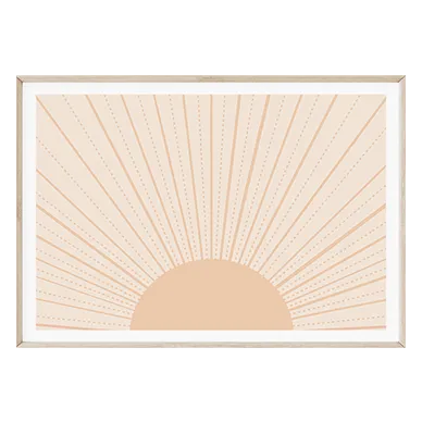 Boho Sunset II (Landscape)