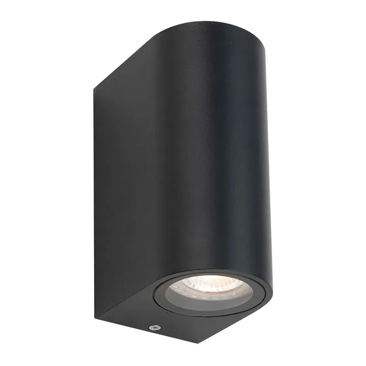 Eos I IP54 Outdoor Up / Down Wall Light, Black