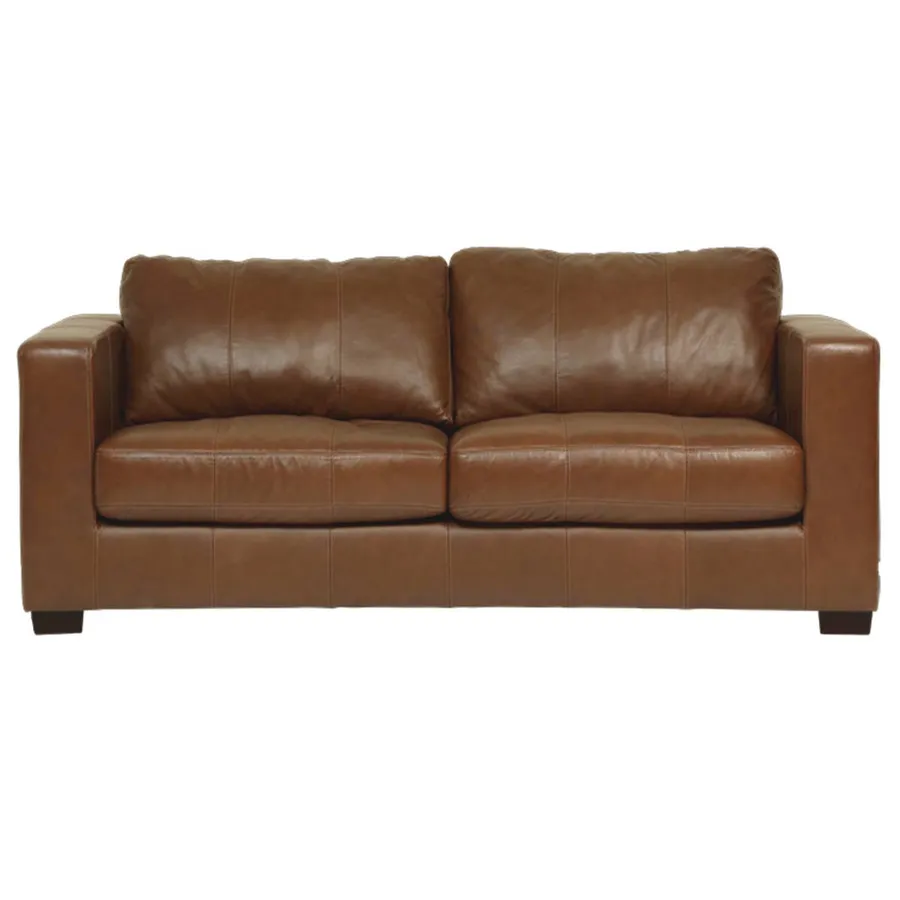 Gordon 2.5 Seater Sofa in Leather Natural