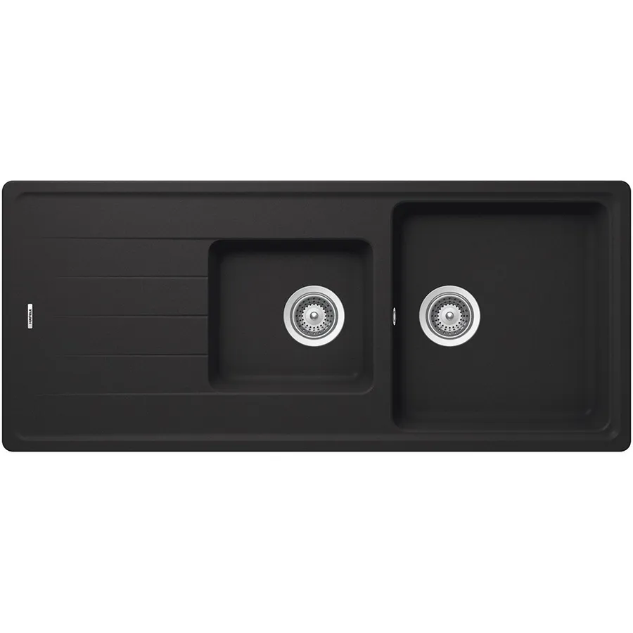 Quartz 1 & 3/4 Bowl Sink - Onyx