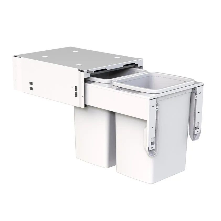 Hideaway Concelo Waste Bin 2x20 Ltr